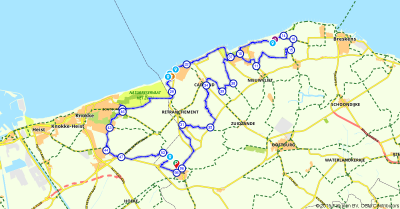 Bicycle route