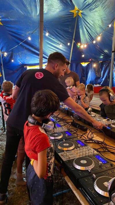DJ booth